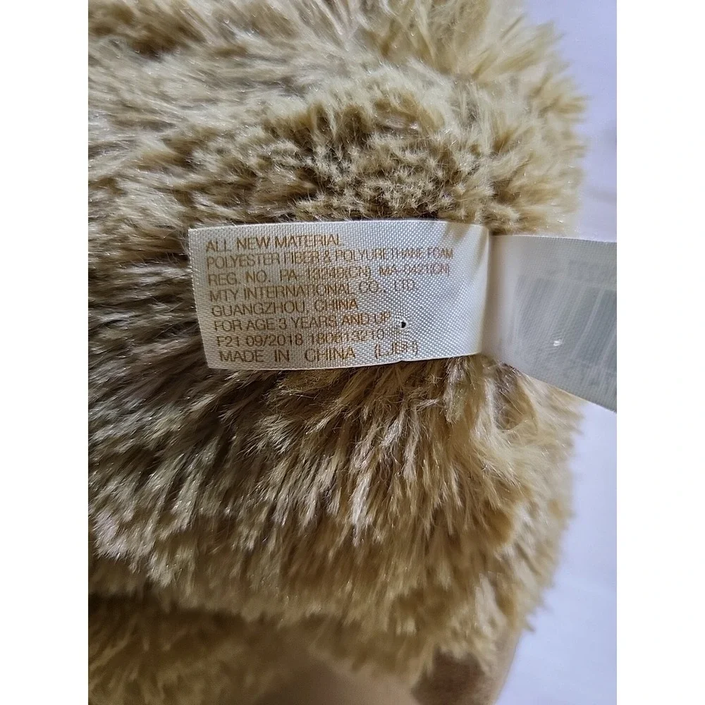 DanDee Warthog Plush 2018 XOXO Tattoo Tan Stuffed Animal Boar Valentine Wild Pig